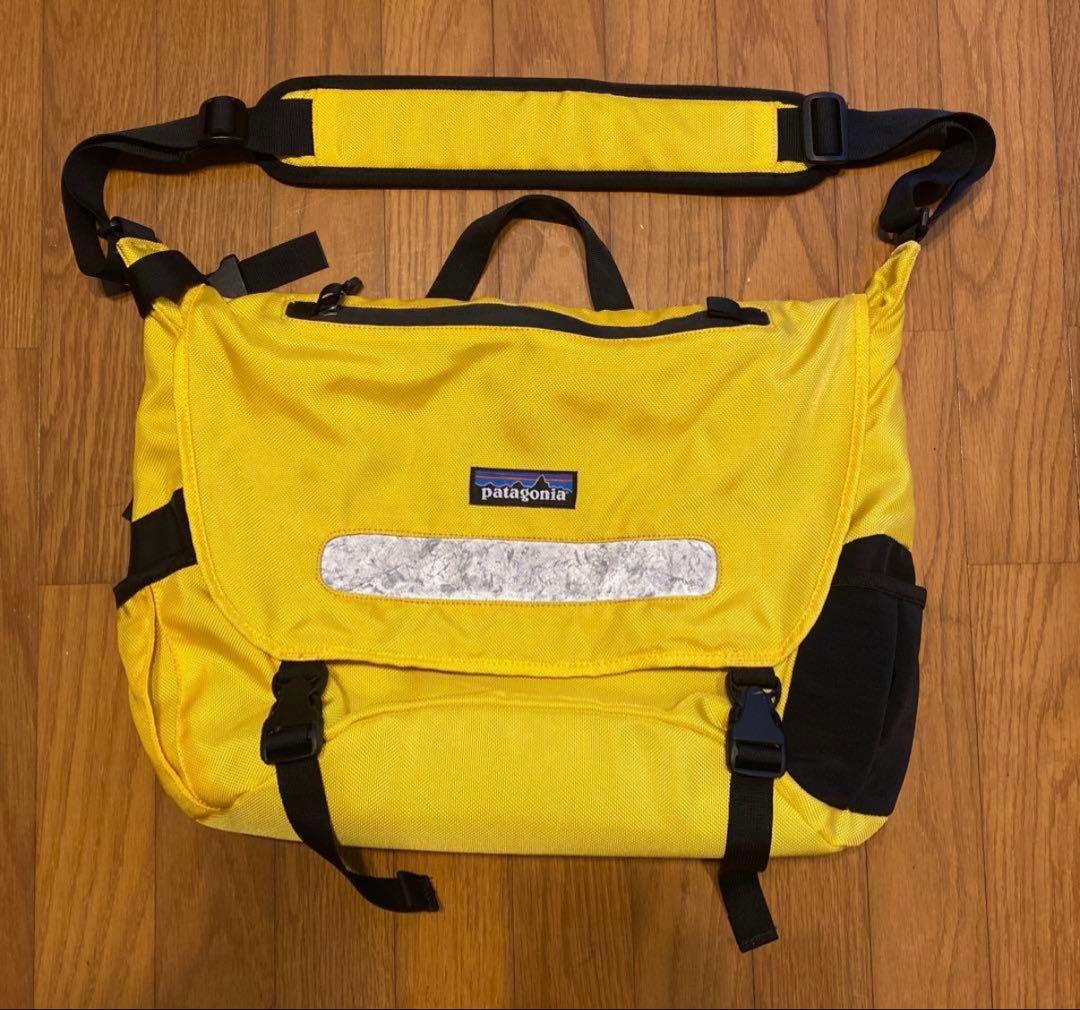 patagonia メッセンジャーバッグ イエロー patagonia イエローメッセンジャーバッグ 2way ショルダー