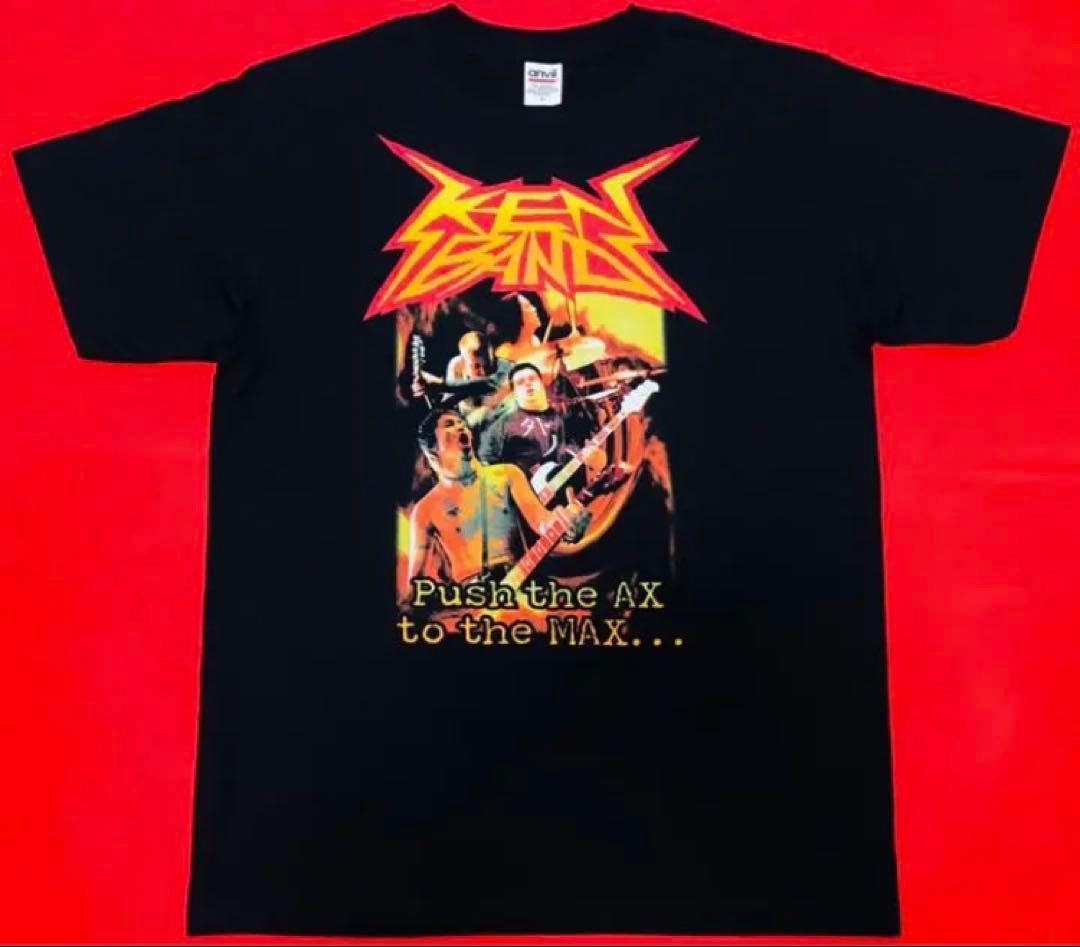 新品 KEN YOKOYAMA 横山 健『Push the AX』TシャツL ken yokoyama Tシャツ 6 横山健 - メルカリ